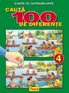 Cauta 100 de diferente 4, carte color cu autocolante