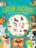 coperta Căţeii jucăuşi : activităţi şi exerciţii captivante - cu stickere pufoase