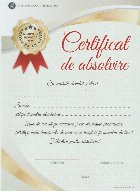 Certificat de absolvire elev primar/gimnaziu/liceu 2025