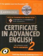 Certificate Advanced English for updated