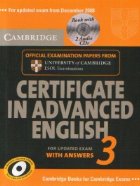 Certificate Advanced English for updated