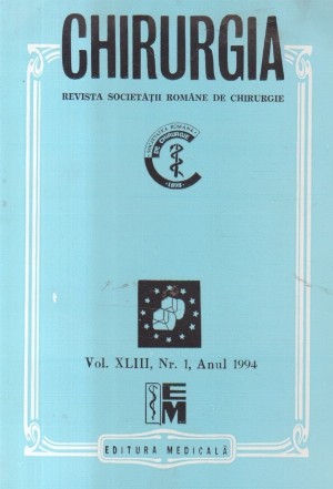 Chirurgia Nr 1/1994 - Revista Societatii Romane de Chirurgie
