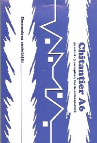 Chitantier A6, 3 ex, hartie autocopiativa