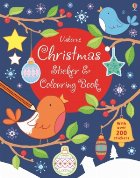 Christmas sticker and colouring book