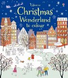 Christmas wonderland to colour