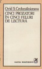 Cinci prozatori cinci feluri lectura