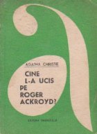 coperta Cine l-a ucis pe Roger Ackroid?