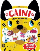 Câini : jocuri distractive - stickere lucioase