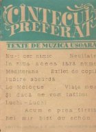 Cintecul preferat Texte muzica usoara