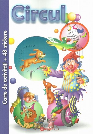 Circul. Carte de activitati + 48 stickere