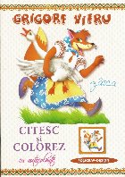 Citesc si colorez cu autocolante. Gasca