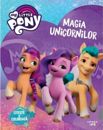 Citeşte şi colorează : magia unicornilor
