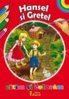 Citim si coloram - Hansel si Gretel