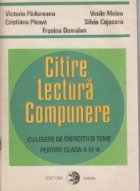 Citire Lectura Compunere Culegere exercitii