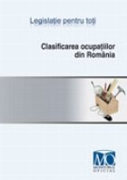 Clasificarea ocupatiilor din Romania Editia