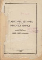 Clasificarea zecimala pentru biblioteci tehnice. Partea II