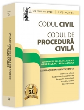 Codul civil şi Codul de procedură civilă