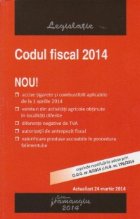coperta Codul fiscal 2014 - actualizat 24 martie 2014