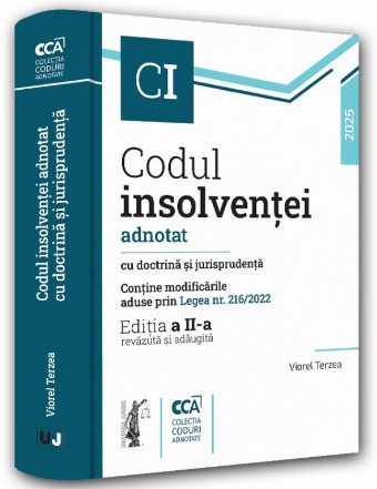 Codul insolvenţei adnotat cu doctrină şi jurisprudenţă