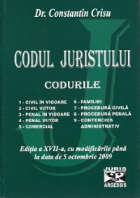 Codul juristului.Codurile (editia17-a cu modificarile pana la data de 5 octombrie 2009)