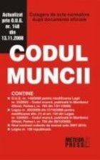 Codul muncii - Culegere de acte normative dupa documente oficiale(Actualizat prin OUG nr.148 din 13.11.2008)