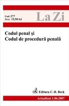 Codul penal codul procedura penala