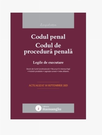 Codul penal,Codul de procedură penală : Legile de executare
