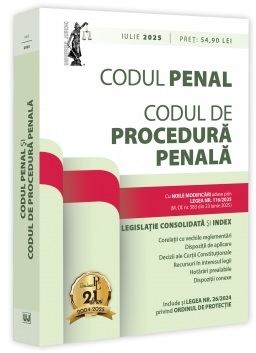 Codul penal şi Codul de procedură penală