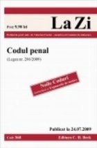 Codul penal (Legea 286/2009) Publicat