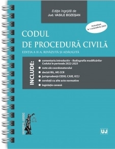 Codul de procedură civilă : actualizat la 1 octombrie 2025