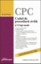 coperta Codul de procedura civila si 12 legi uzuale - actualizat 15 febr. 2010