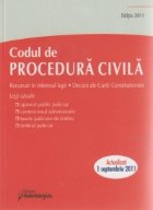 Codul de procedura civila - editia actualizata la 1 septembrie 2011 - Decizii ale Curtii Constitutionale, recu