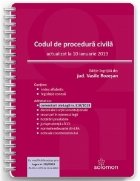 Codul procedura civila (actualizat ianuarie