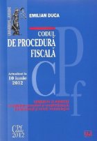 Codul procedura fiscala Actualizat iunie