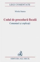 CODUL DE PROCEDURA FISCALA. COMENTARII SI EXPLICATII