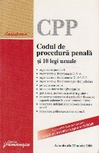 Codul procedura penala legi uzuale