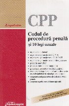 Codul procedura penala legi uzuale