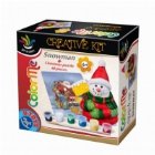 Color Me - Snowman (Set creatie Om de zapada) + Puzzle Craciun 60 piese