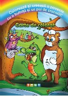 Coloreaza creeaza poveste bufnita pui