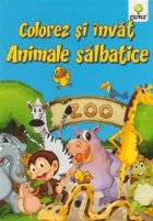 Colorez si invat - Animale salbatice
