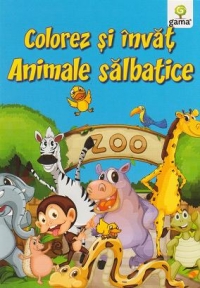 Colorez si invat - Animale salbatice