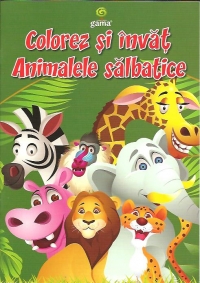 Colorez si invat animalele salbatice