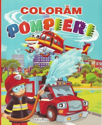 Colorăm pompieri
