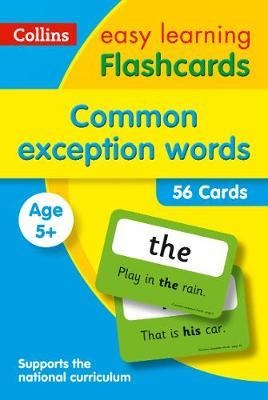 Common Exception Words Flashcards