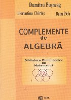 Complemente algebra