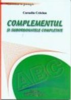 coperta Complementul si subordonatele completive