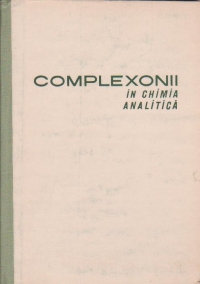 Complexonii in chimia analitica