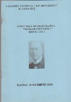 Concursul de Matematica Nicolae Coculescu