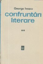Confruntari literare Volumul lea