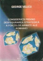 Consideratii privind desfasurarea strategica Fortelor